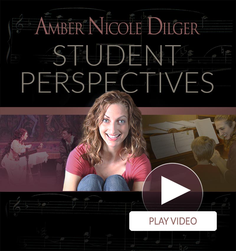 Amber Nicole Dilger music studio student perspectives video